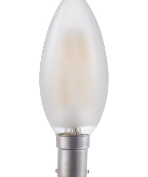 LED BA15D C35 4X38MM FROSTED