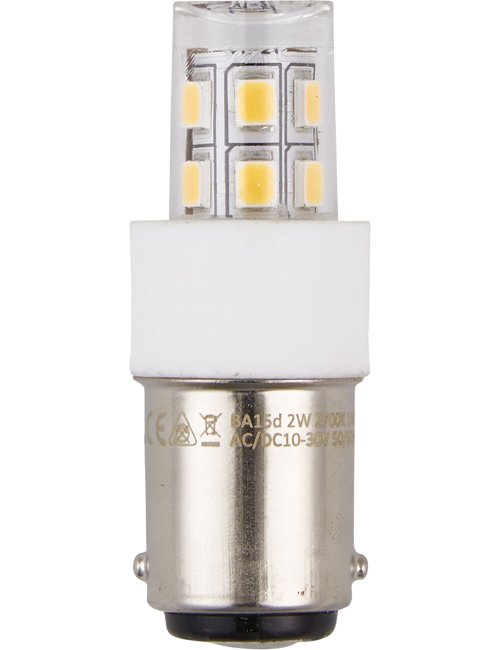 LED BA15D T17 10 30V CLEAR