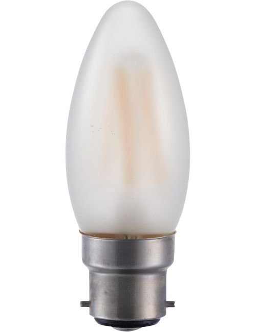 LED BA22D C35 4X38MM FROSTED