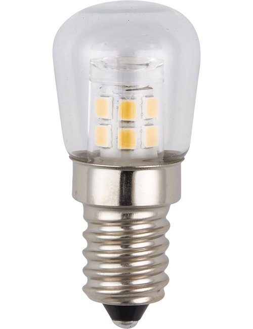 LED E14 P23 SMD GLASS CLEAR